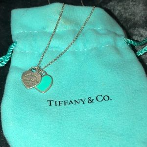 Tiffany Silver Mini Heart Necklace